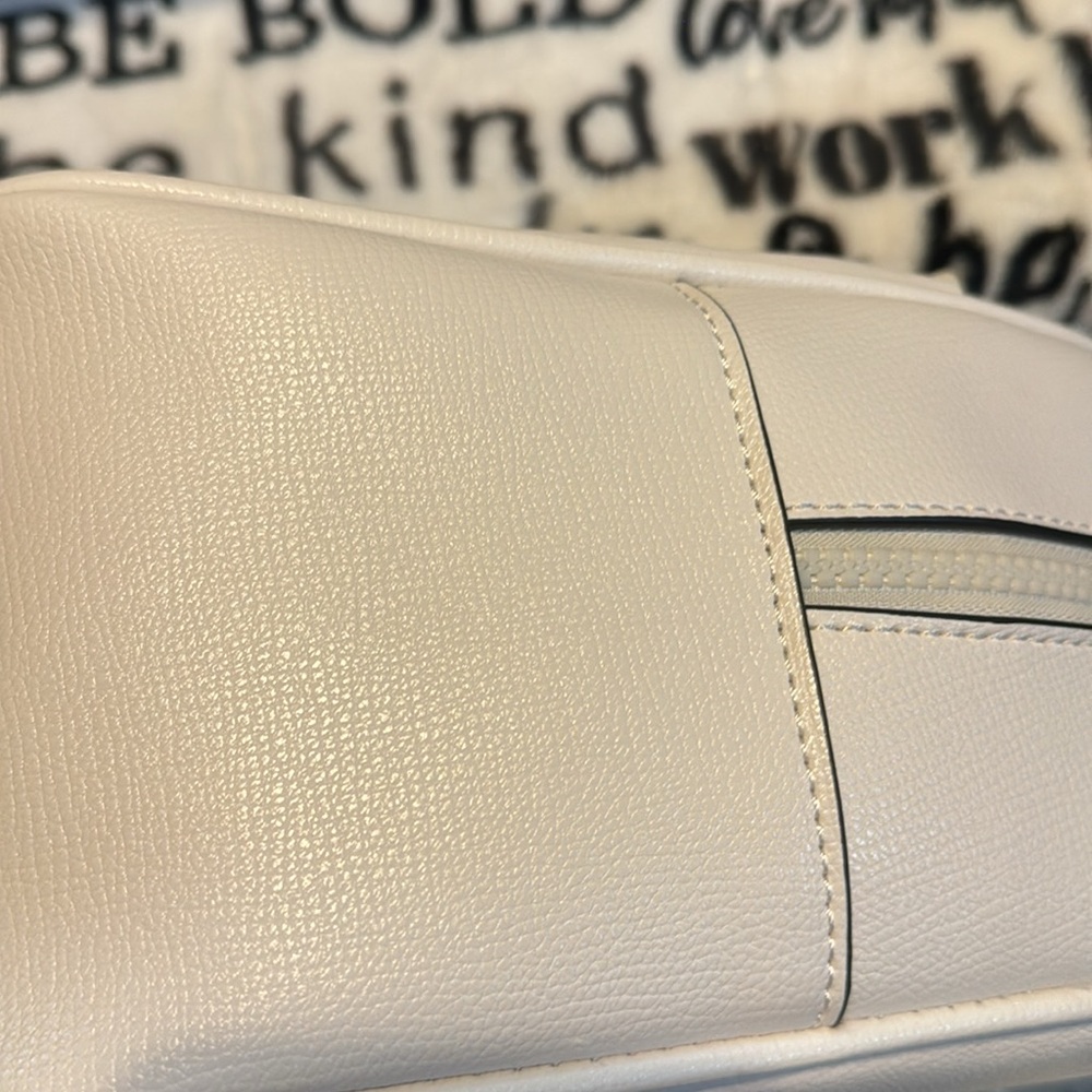 NWOT Karl Lagerfeld White Backpack With No Marks at all - Picture 9 of 15